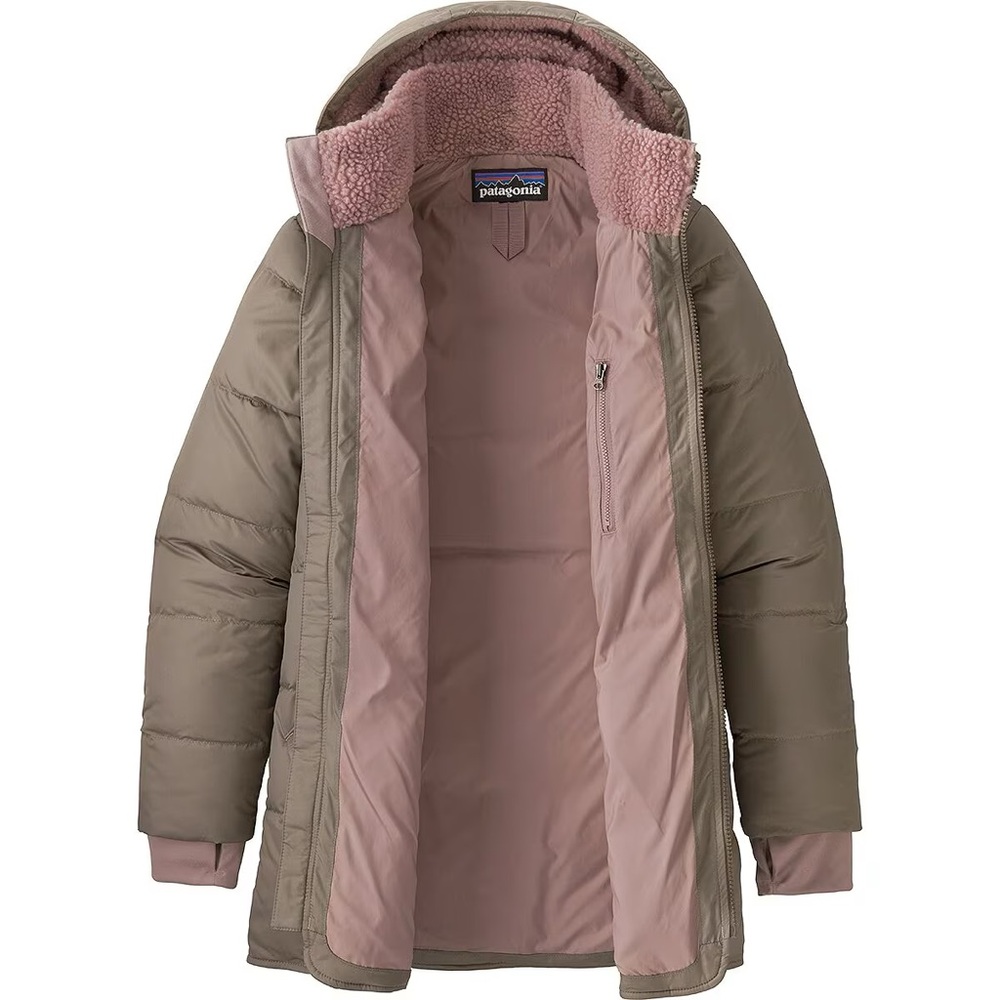 Patagonia girls down parka jacket XL